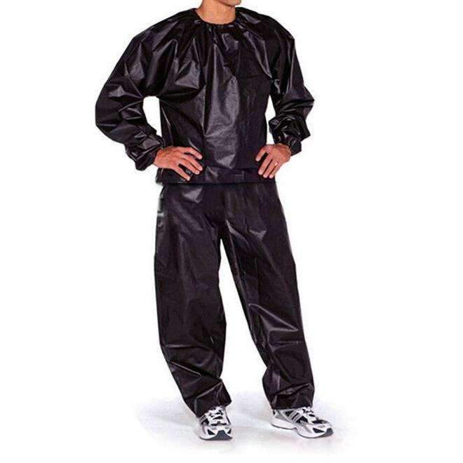 TJ Heavy Duty Anti-Rip Weight Loss Sauna Suit PVC Long Sleeve Unisex Clothes