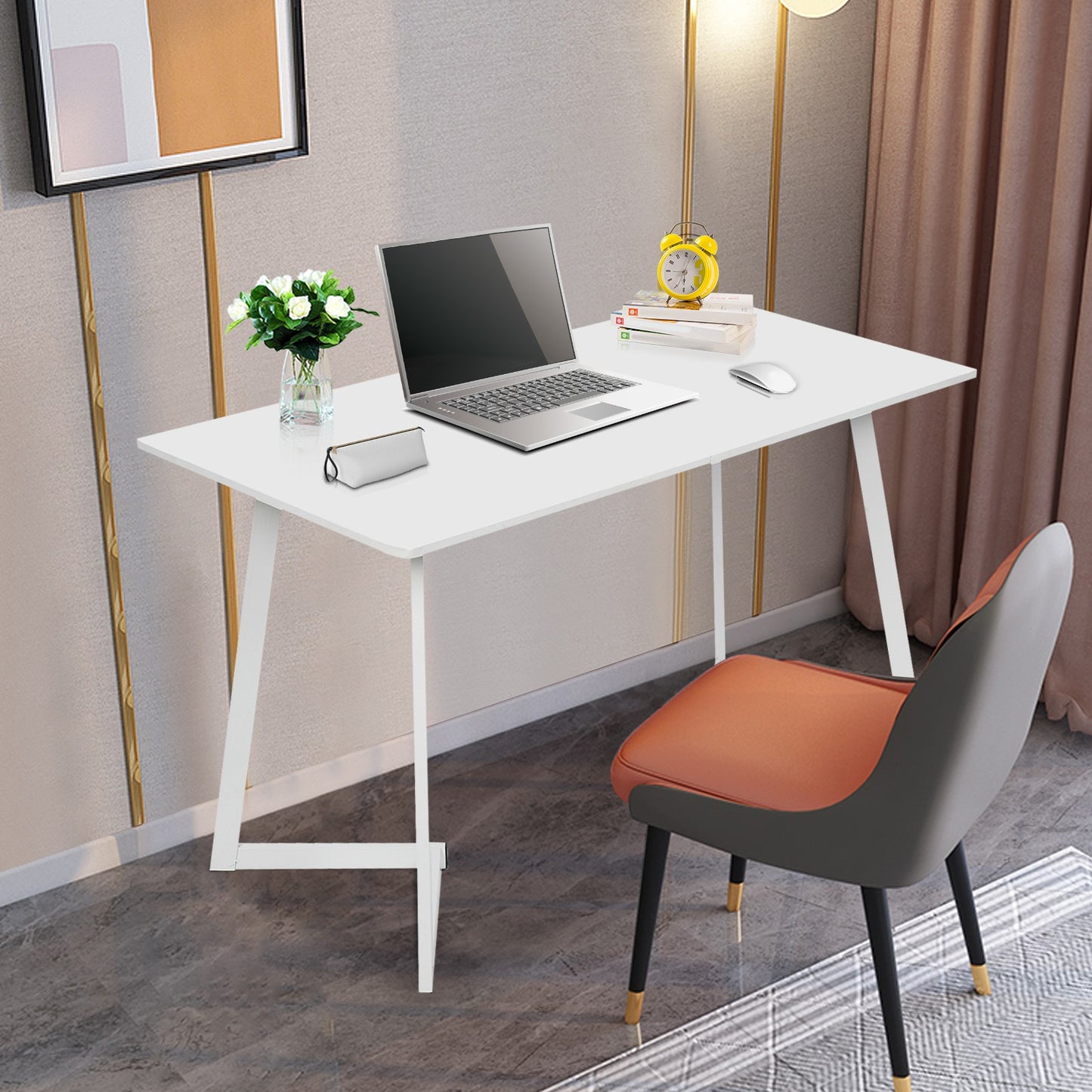 TJ Computer Desk Home Desk Gaming Office Gaming Computer Desk Bedroom Writing Desk