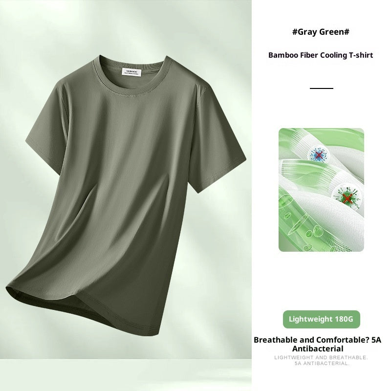 Cool-feel Trendy Short-sleeve T-shirt For Young People