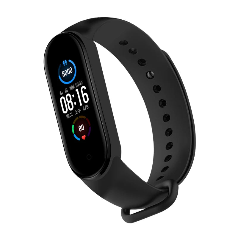 Upgrade Your Xiaomi Mi Band with Our Flexible Silicone Watch Strap - Compatible with Mi band 3 4 5 6 7 - Easy to Replace - Sport Ready!
