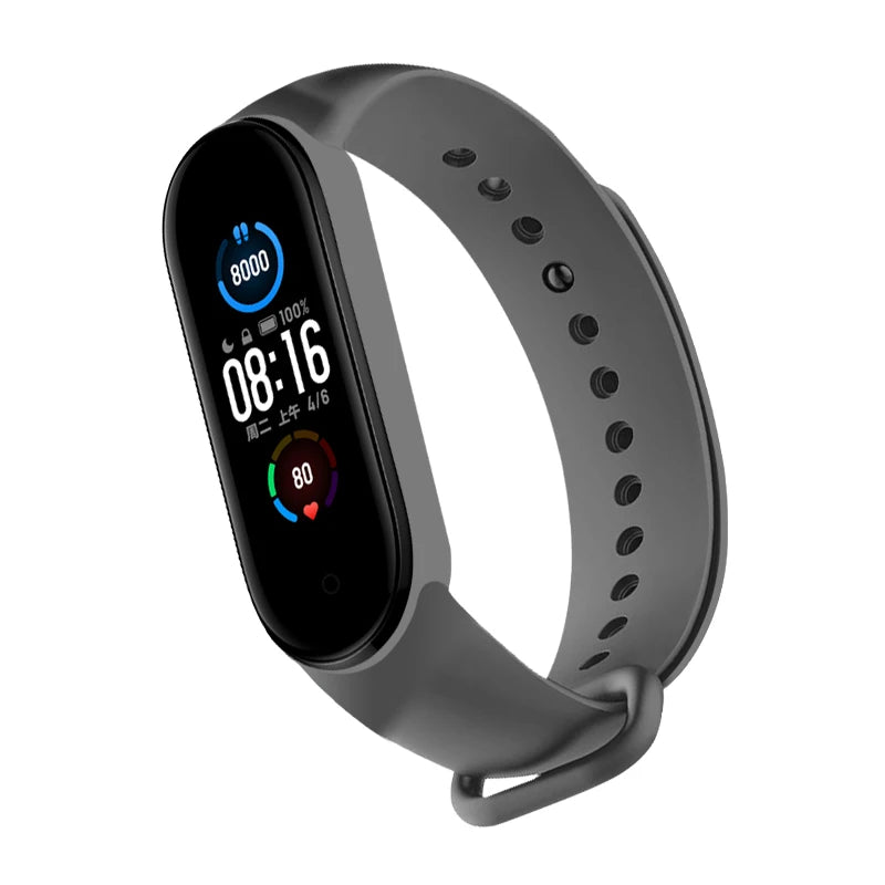 Upgrade Your Xiaomi Mi Band with Our Flexible Silicone Watch Strap - Compatible with Mi band 3 4 5 6 7 - Easy to Replace - Sport Ready!