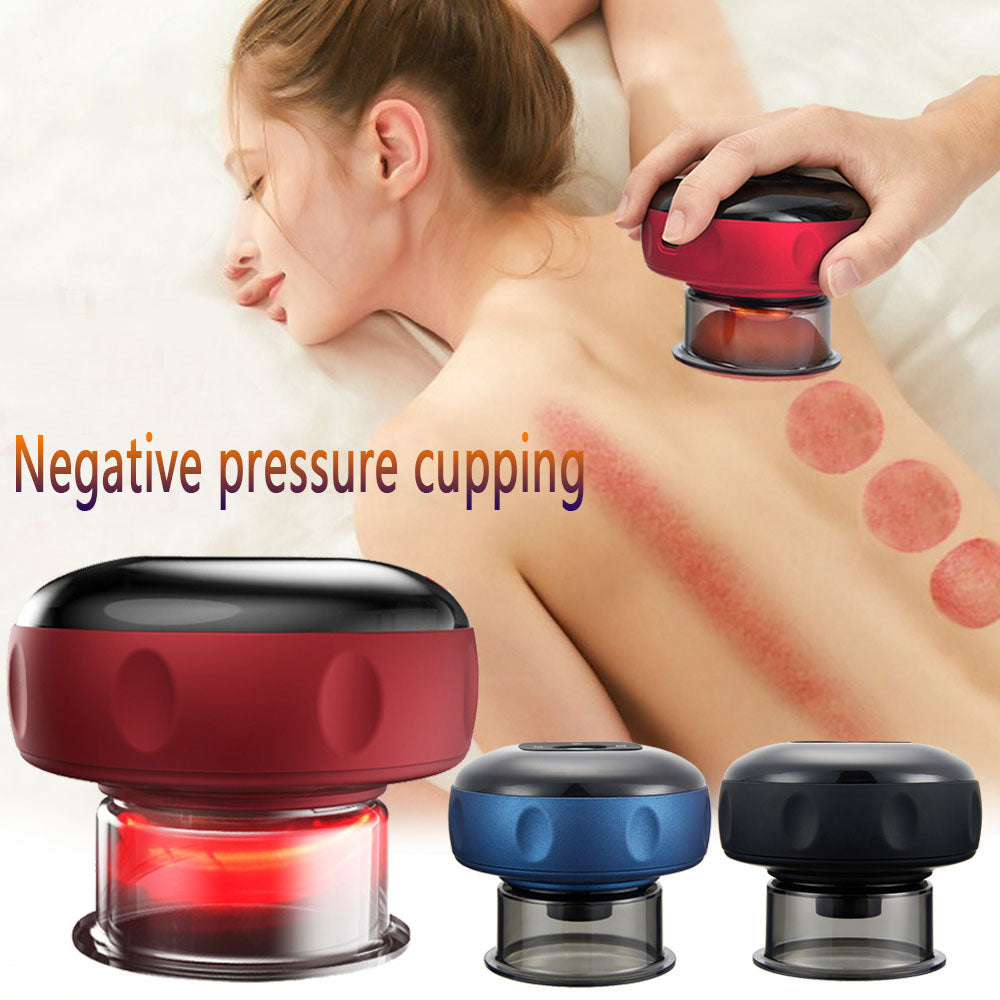 TJ Electric Vacuum Cupping Massage Body Cups Anti-Cellulite Therapy Massager For Body Electric Guasha Scraping Fat Burning Slimming