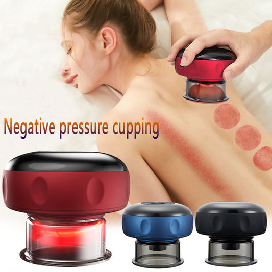 TJ Electric Vacuum Cupping Massage Body Cups Anti-Cellulite Therapy Massager For Body Electric Guasha Scraping Fat Burning Slimming
