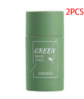 TJ Cleansing Green Tea Mask Clay Stick Oil Control Anti-Acne Whitening Seaweed Mask Skin Care