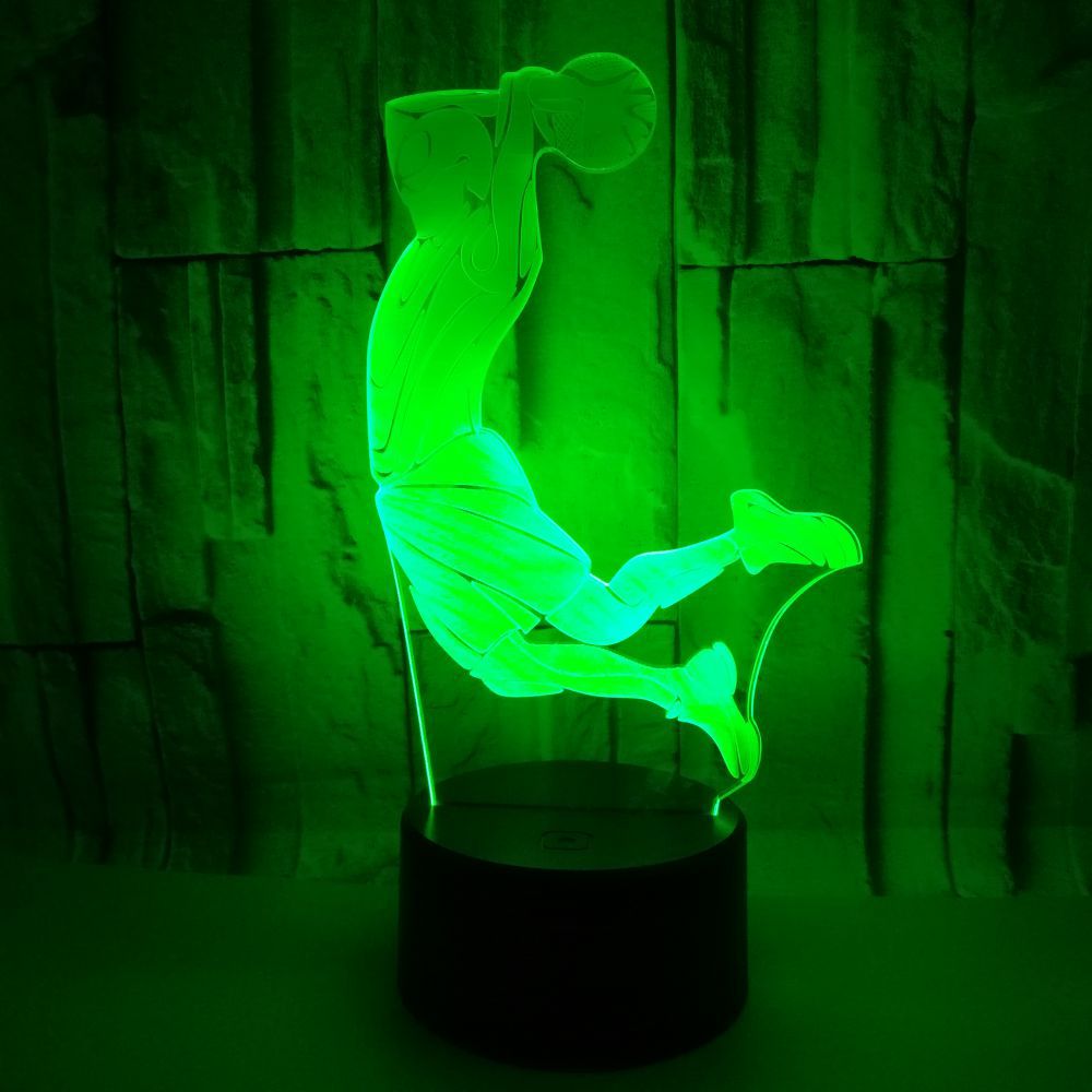 TJ Kobe Shooting 3D night light smart home decoration light LED