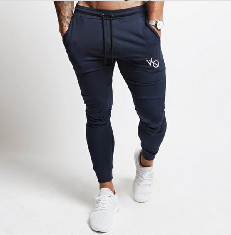 TJ Spring and autumn men's fashion casual slim sports pants men's printed trousers