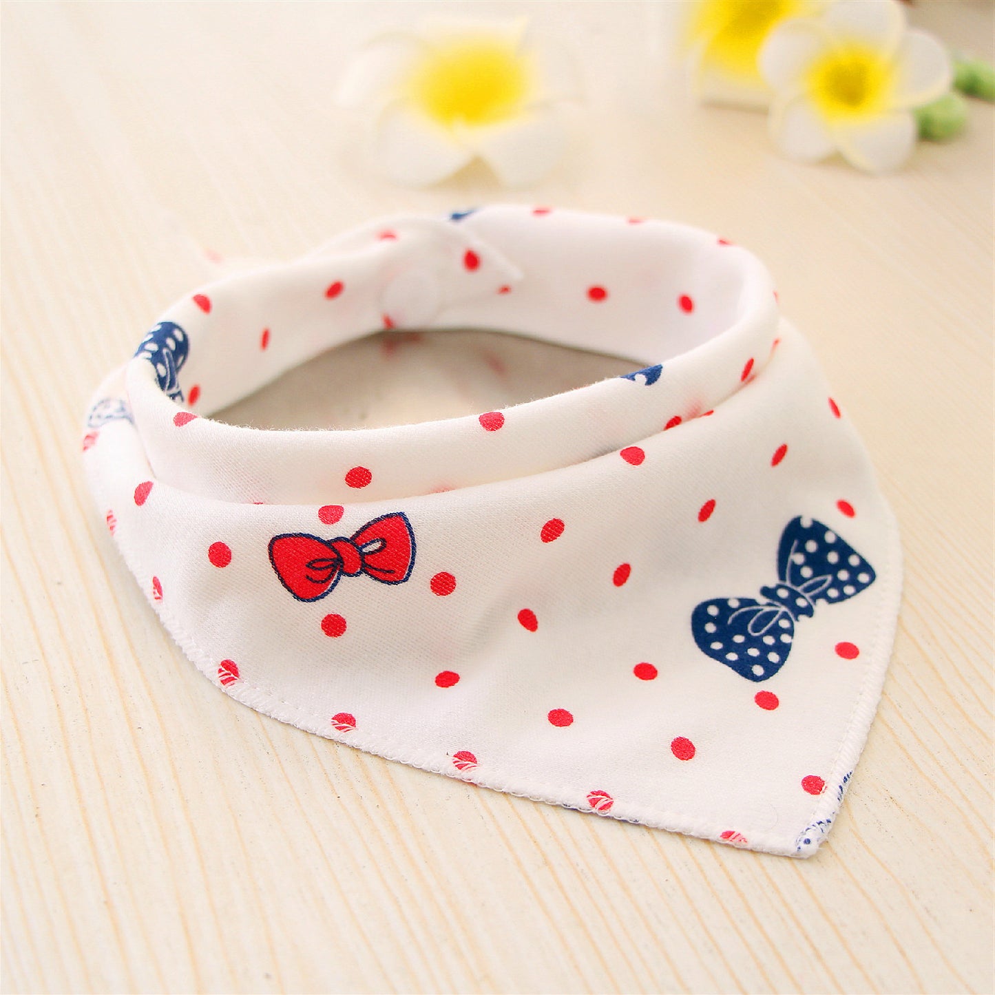 TJ Baby Bibs Waterproof Triangle Cotton Cartoon Child Baberos Bandana Bibs Dribble Bibs Newborn Slabber Absorbent Cloth