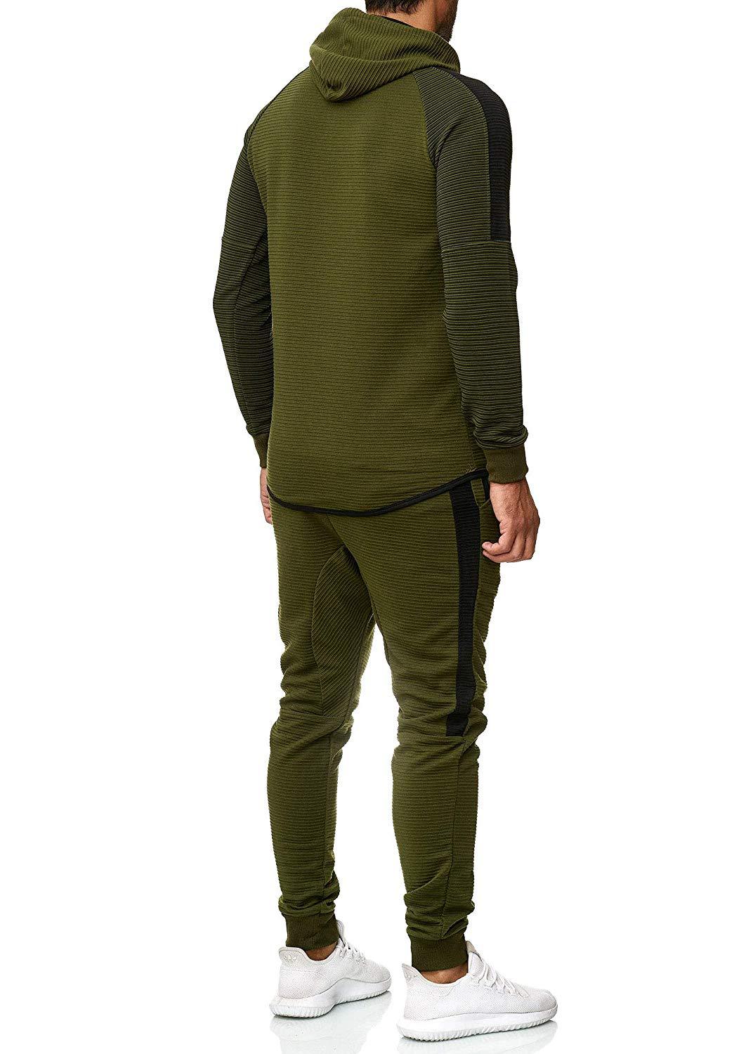 TJ Men's striped stitching set