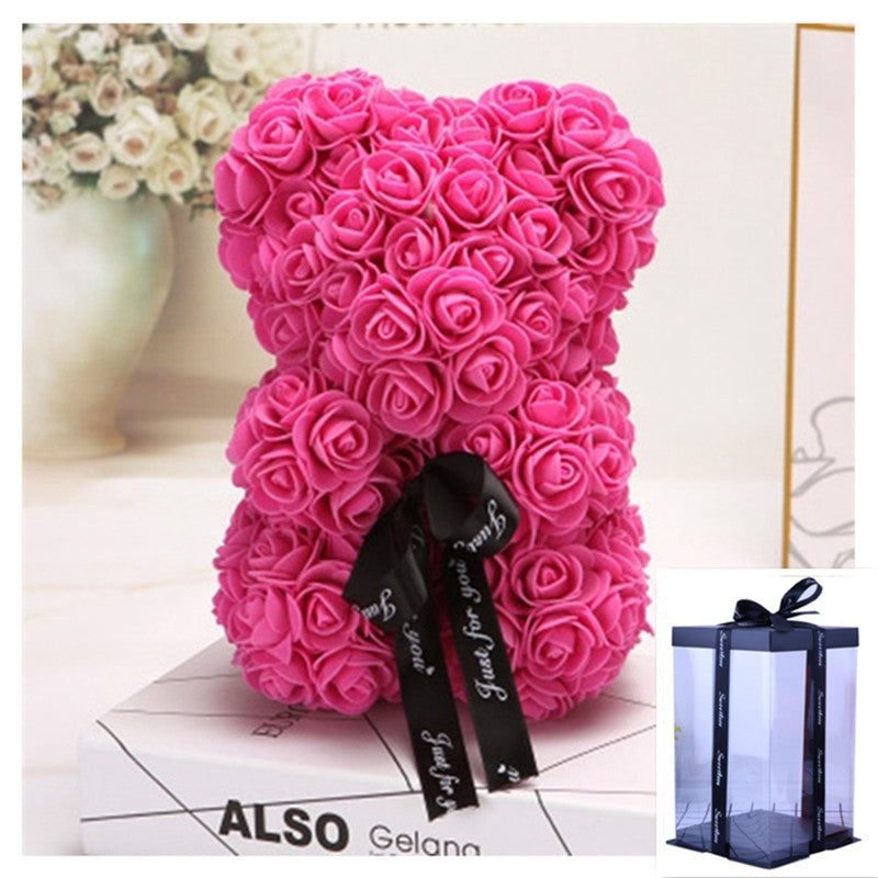 TJ Valentine's Day Gift Rose Bear