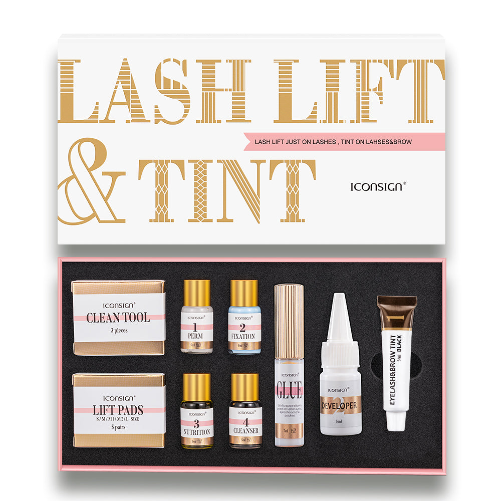 TJ Lash Lift EyeLash Eyebrow Dye Tint Kit Lashes Perm Set Brow Lamination Makeup Tools