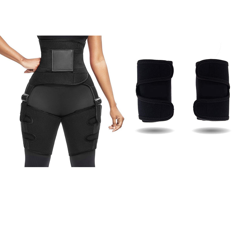 TJ Sports Waist Belt Adjustable One-piece Girdle Leg Straps