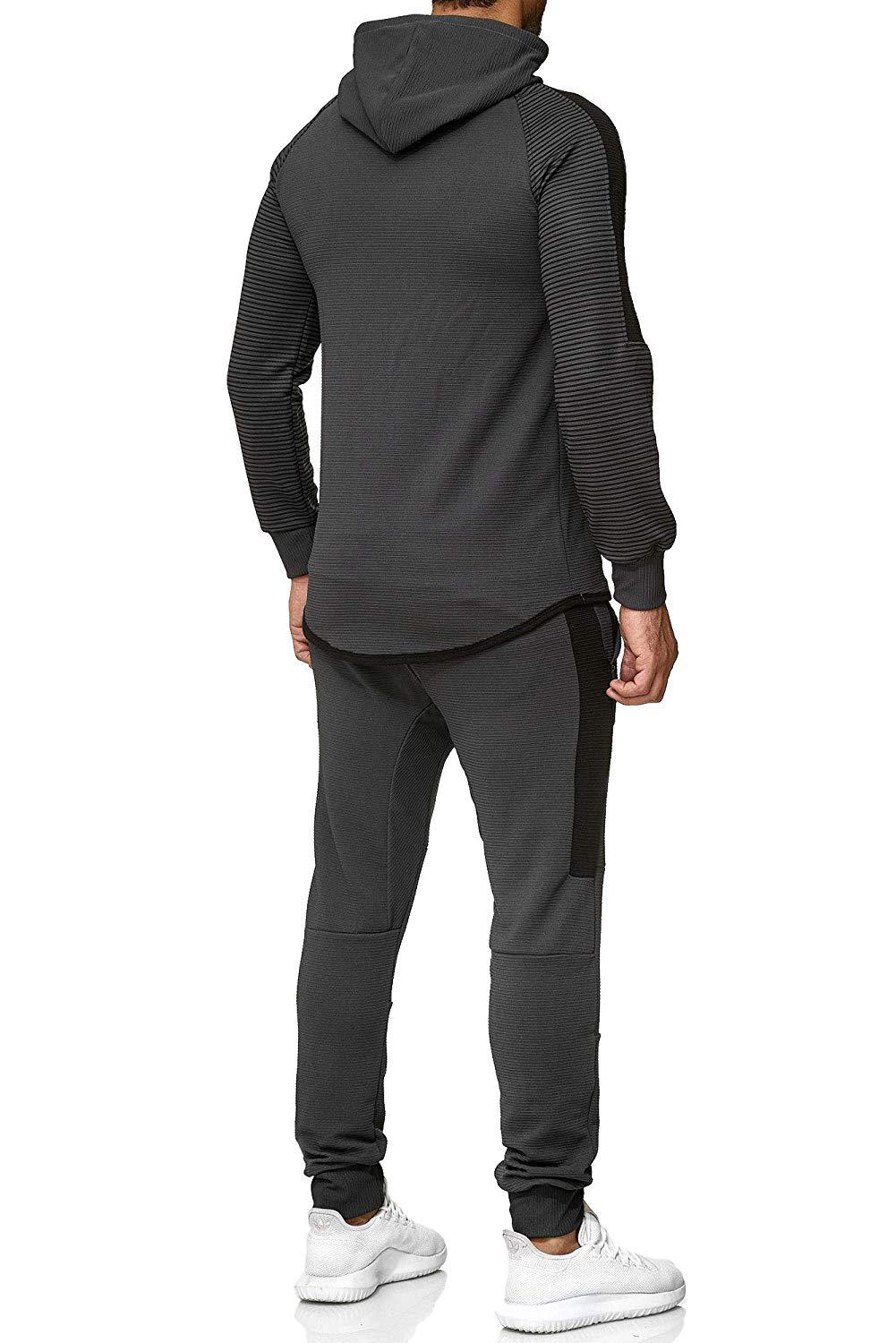 TJ Men's striped stitching set