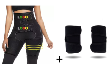 TJ Sports Waist Belt Adjustable One-piece Girdle Leg Straps