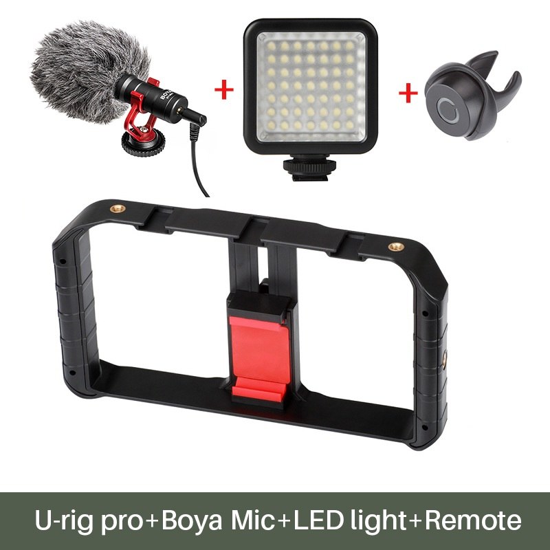 TJ Compatible With Apple, Ulanzi Handheld Smartphone Video Rig Case For  Samsung,Phone Rig Stabilizer For Live Stream Youtube Filmmaking Vlogger