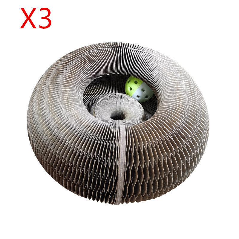 TJ Magic Organ Cat Scratchers 2 In 1 Funny Shaped Cat Scratching Board Foldable Convenient Recyclable Durable Cat Scratcher