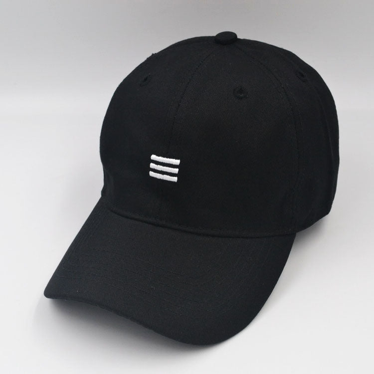 TJ Three Bar Baseball Cap Men's Soft Top Casual