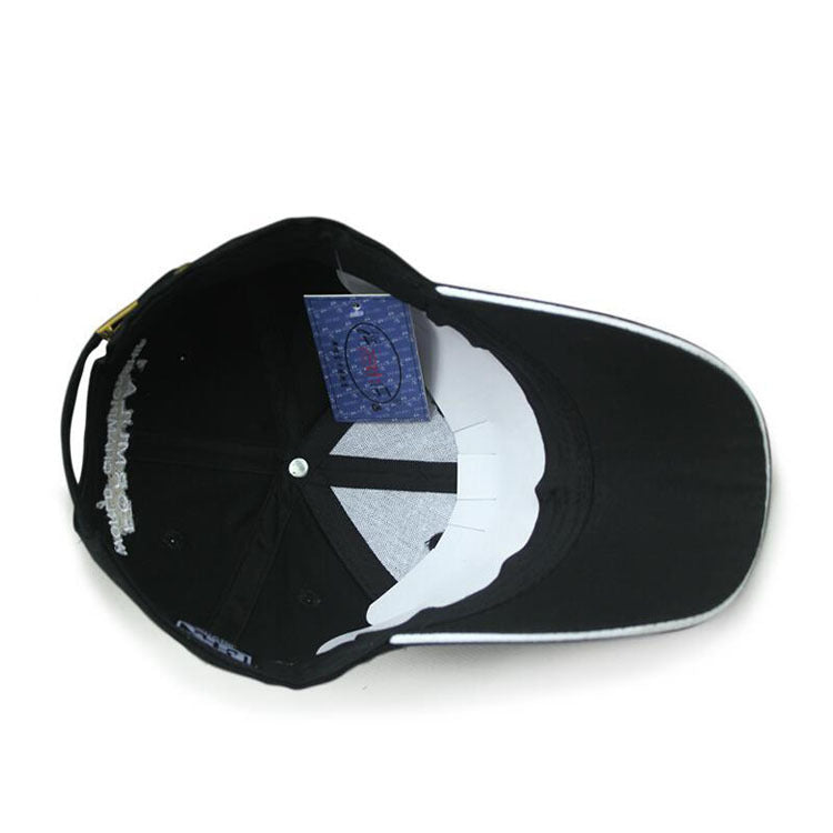 TJ Motorcycle racing hat embroidery sun hat