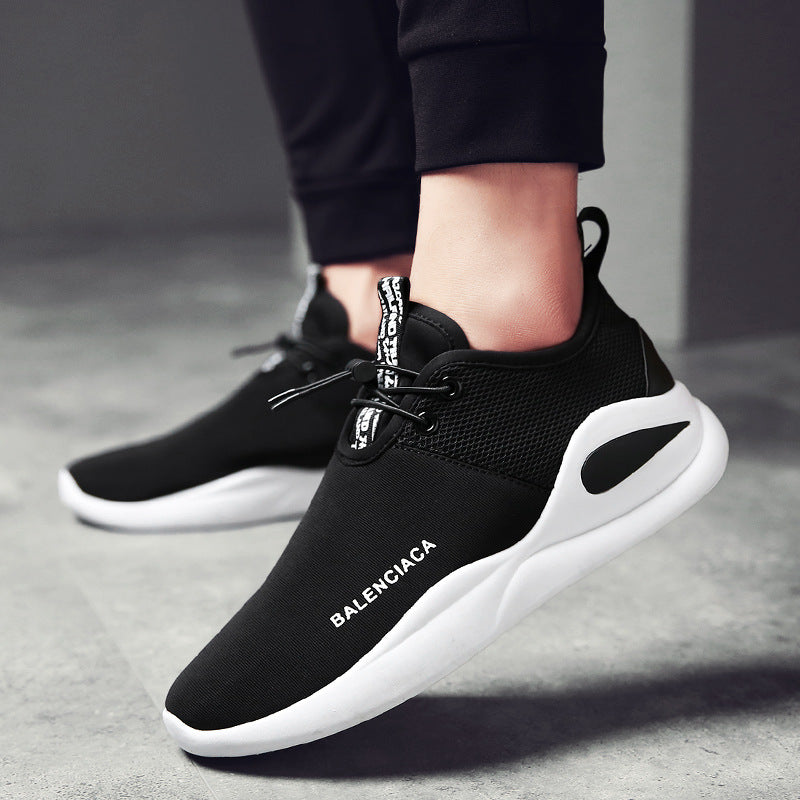 TJ winter and autumn sports shoes, men's running shoes, a pure color tide shoes, fitness explosion products