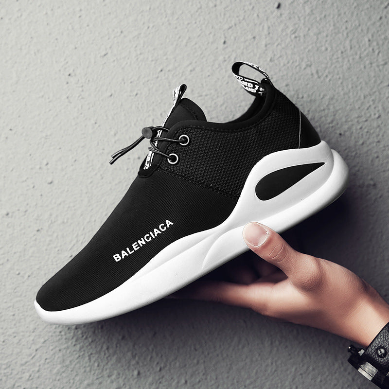 TJ winter and autumn sports shoes, men's running shoes, a pure color tide shoes, fitness explosion products