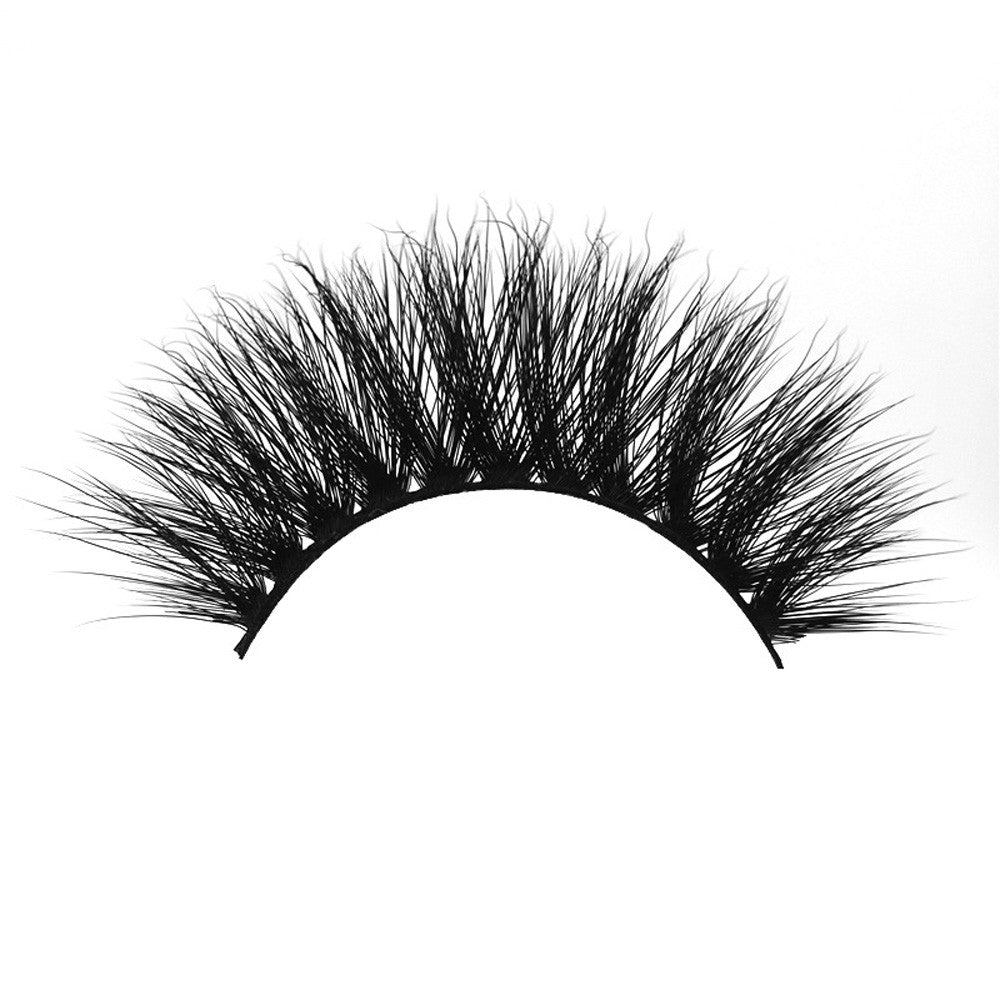 TJ Natural False Eyelashes 3d Mink Lashes Volume Soft Lashes Long Extension C