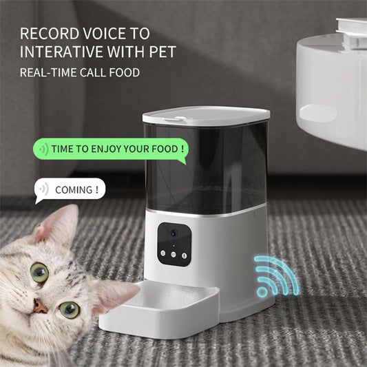 TJ Pet Automatic Feeder Large Capacity Smart Voice Recorder 2.0