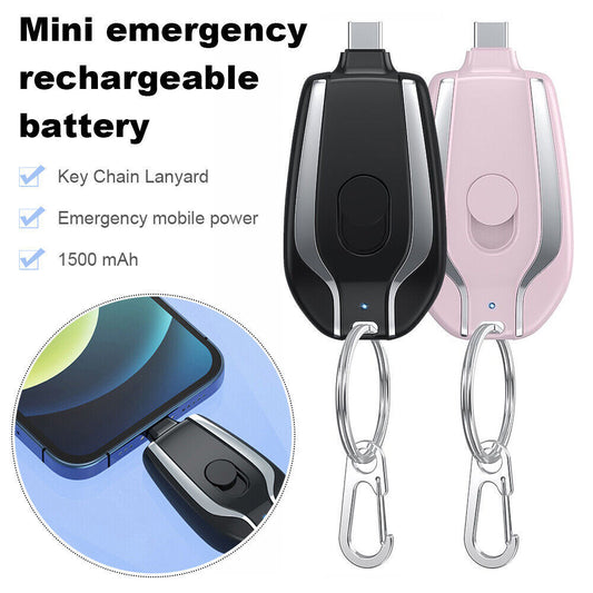 TJ Mini Power Emergency Pod Keychain Charger 2.0