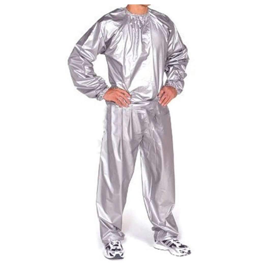 TJ Heavy Duty Anti-Rip Weight Loss Sauna Suit PVC Long Sleeve Unisex Clothes
