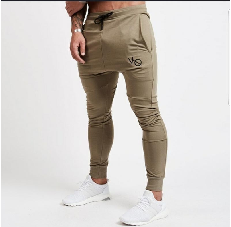 TJ Spring and autumn men's fashion casual slim sports pants men's printed trousers