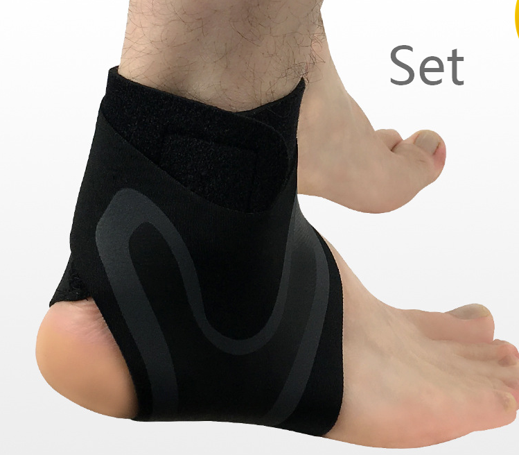 TJ Ankle Support Brace Safety Running Basketball Sports Ankle Sleeves