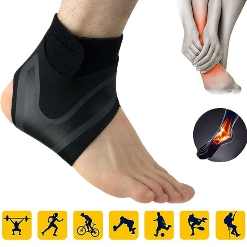 TJ Ankle Support Brace Safety Running Basketball Sports Ankle Sleeves