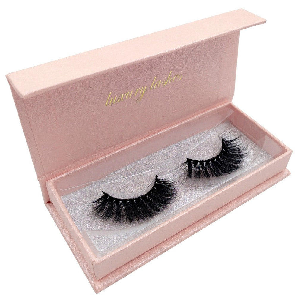 TJ Natural False Eyelashes 3d Mink Lashes Volume Soft Lashes Long Extension C