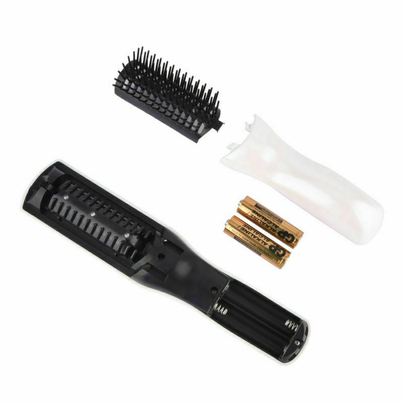 TJ Electric Laser Infrared Anti Hair Loss Comb Vibration Scalp Massager Hair Brush Hair Scalp Massage Comb Hairbrush Bristle Nylon Women Wet Dry Curly Detangle Hair Brush Salon Hairdressing