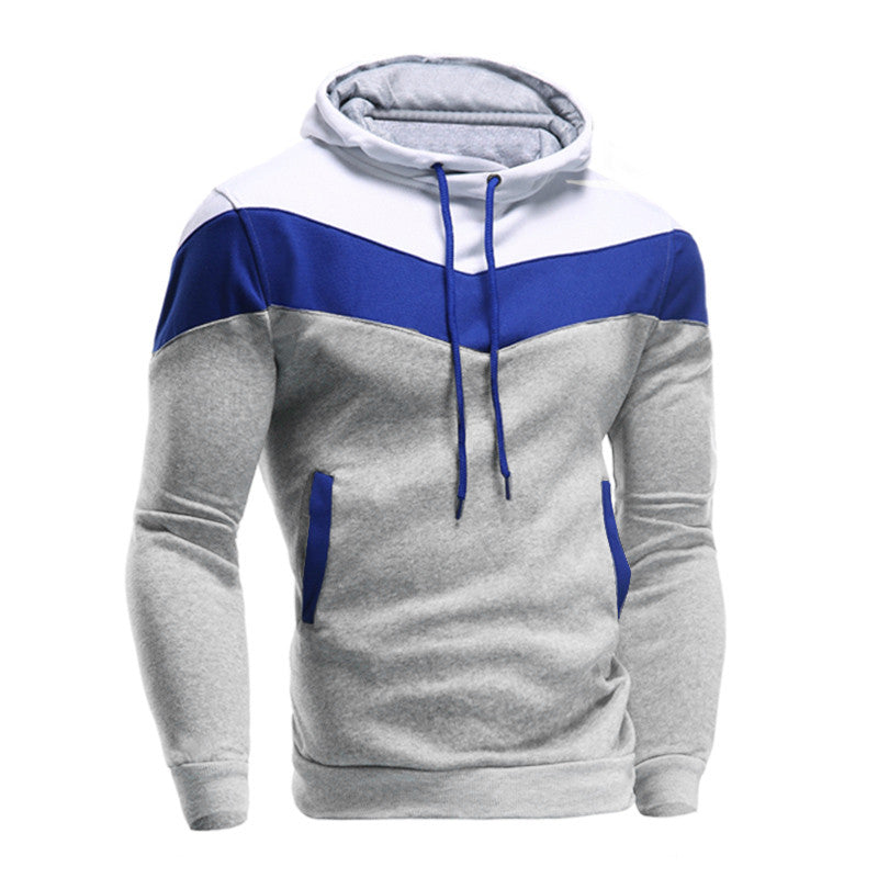 TJ Men Retro Long Sleeve Hoodie Hooded Sweatshirt Tops Jacket Coat Outwear