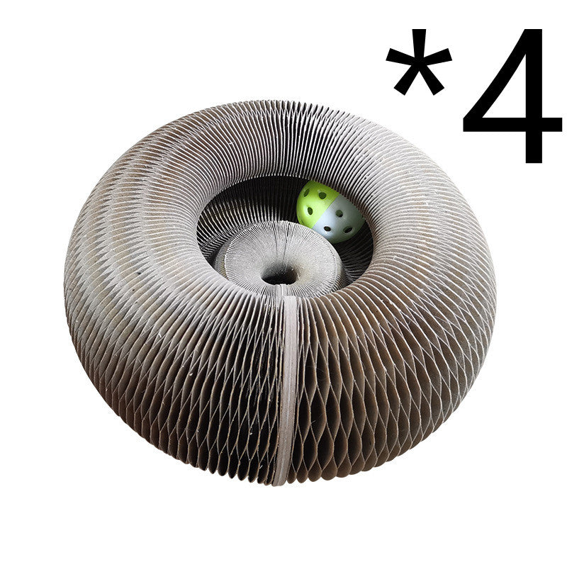 TJ Magic Organ Cat Scratchers 2 In 1 Funny Shaped Cat Scratching Board Foldable Convenient Recyclable Durable Cat Scratcher