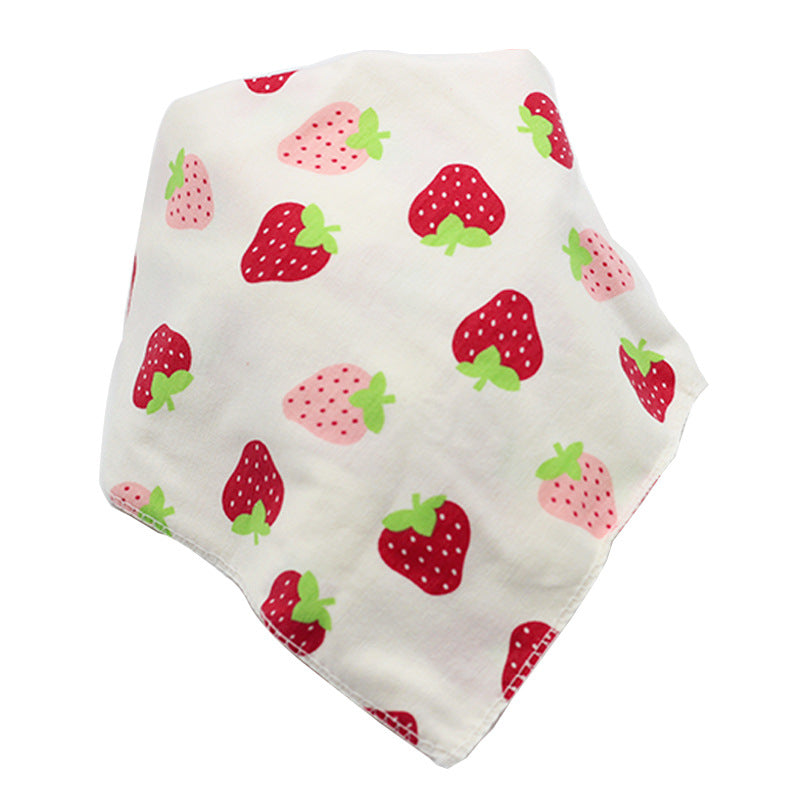 TJ Baby Bibs Waterproof Triangle Cotton Cartoon Child Baberos Bandana Bibs Dribble Bibs Newborn Slabber Absorbent Cloth