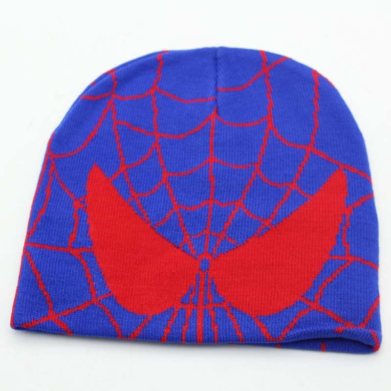 *New* TJ Cartoon Spider Embroidered Beanies Hat for Men