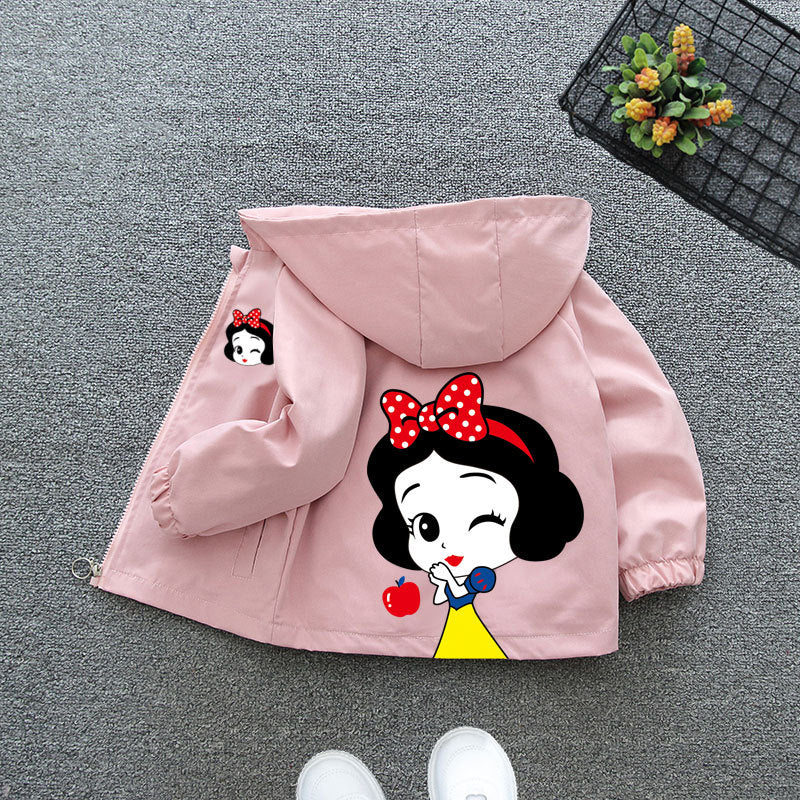 TJ 2.0 Autumn Girl Cartoon Jacket Spring Kids Toddler Jackets for Girls
