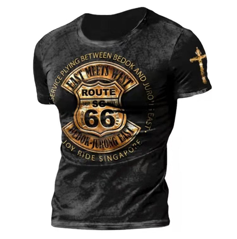 TJ Vintage 3D 2023 Edition T Shirts for Men