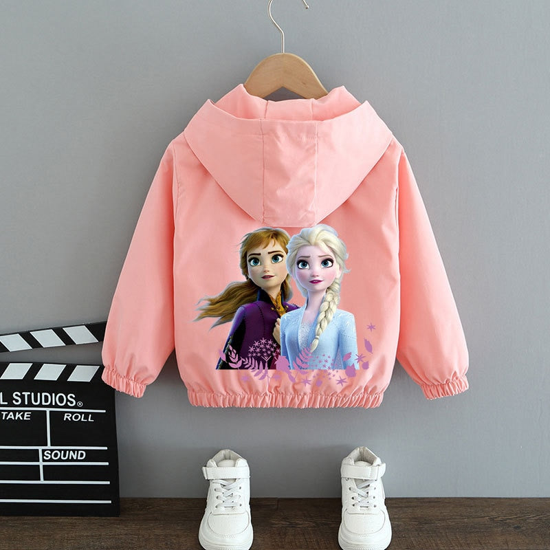 TJ 2.0 Autumn Girl Cartoon Jacket Spring Kids Toddler Jackets for Girls