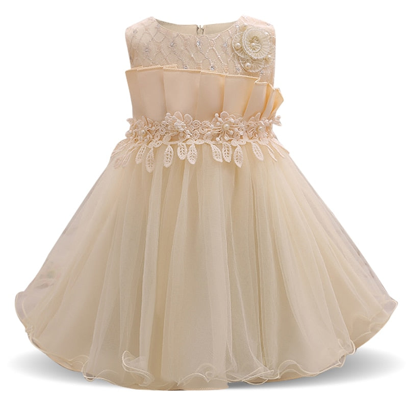 TJ Baby Girl up to Toddler First Wedding & Christian Dress