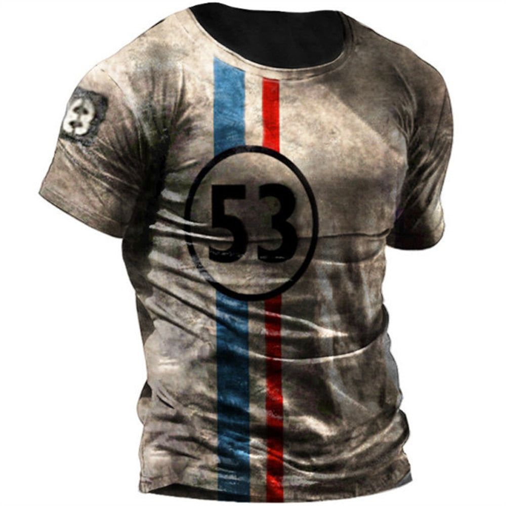 TJ Vintage 3D 2023 Edition T Shirts for Men