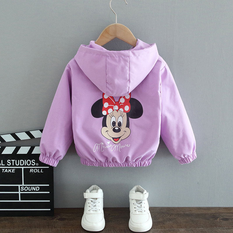 TJ 2.0 Autumn Girl Cartoon Jacket Spring Kids Toddler Jackets for Girls