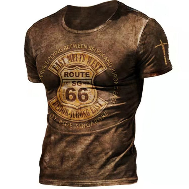 TJ Vintage 3D 2023 Edition T Shirts for Men