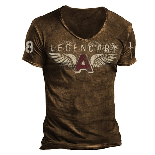 TJ Vintage 3D 2023 Edition T Shirts for Men