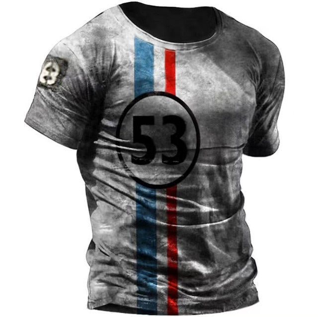TJ Vintage 3D 2023 Edition T Shirts for Men
