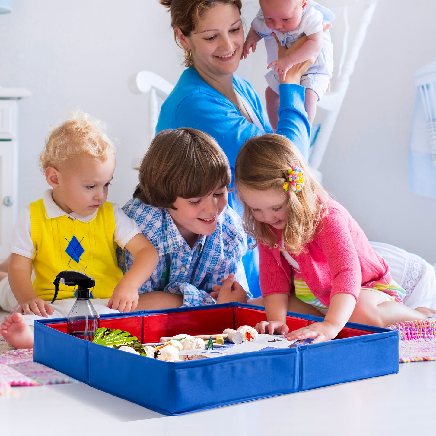 TJ Robotime 12 Pcs Dino Eggs With 2 Sets of Tools Creative Toys For Kids Children DIY Home US Stock Dropshipping