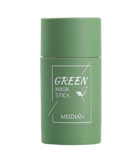 TJ Cleansing Green Tea Mask Clay Stick Oil Control Anti-Acne Whitening Seaweed Mask Skin Care