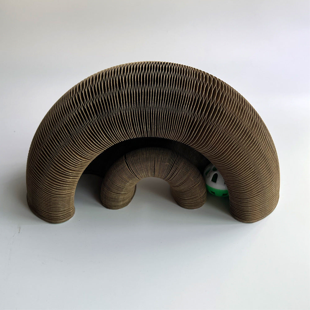 TJ Magic Organ Cat Scratchers 2 In 1 Funny Shaped Cat Scratching Board Foldable Convenient Recyclable Durable Cat Scratcher