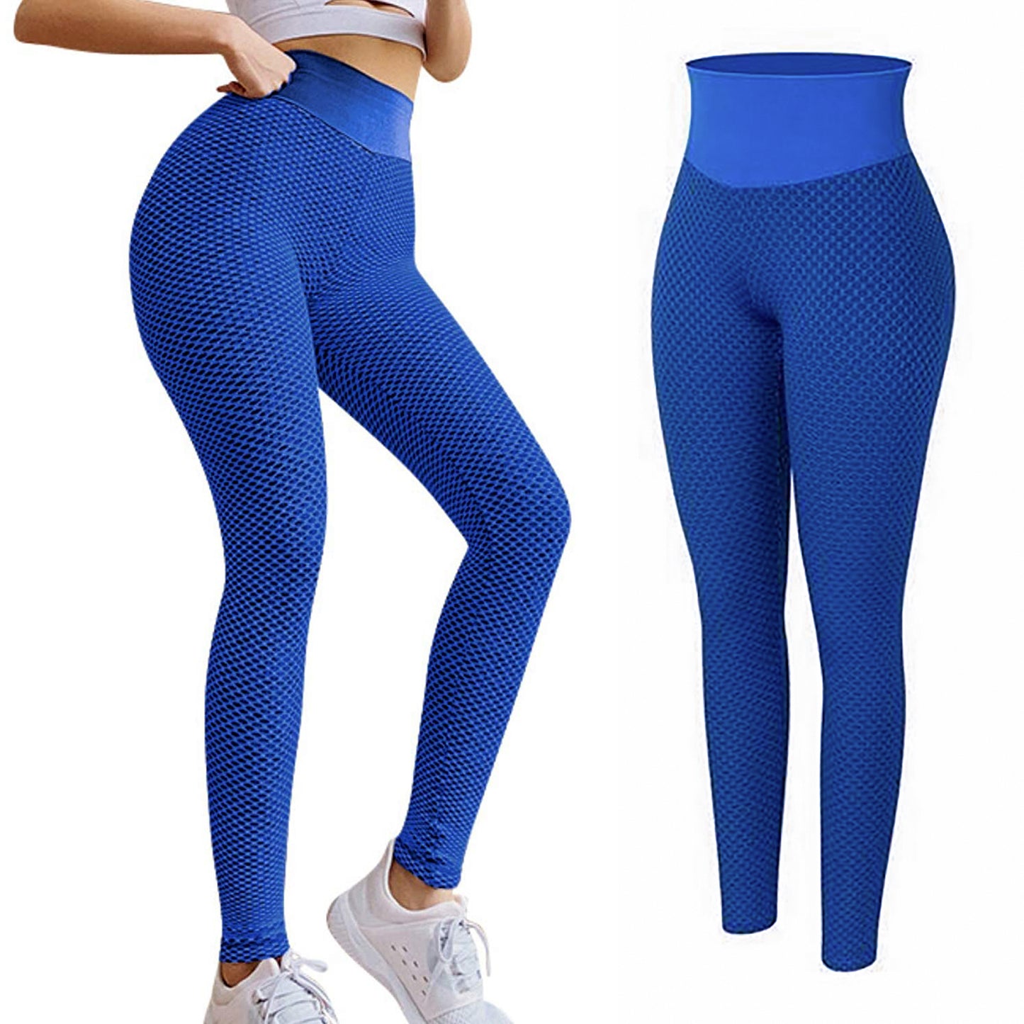 TJ TIK Tok Leggings Women Butt Lifting Workout Tights Plus Size Sports High Waist Yoga Pants