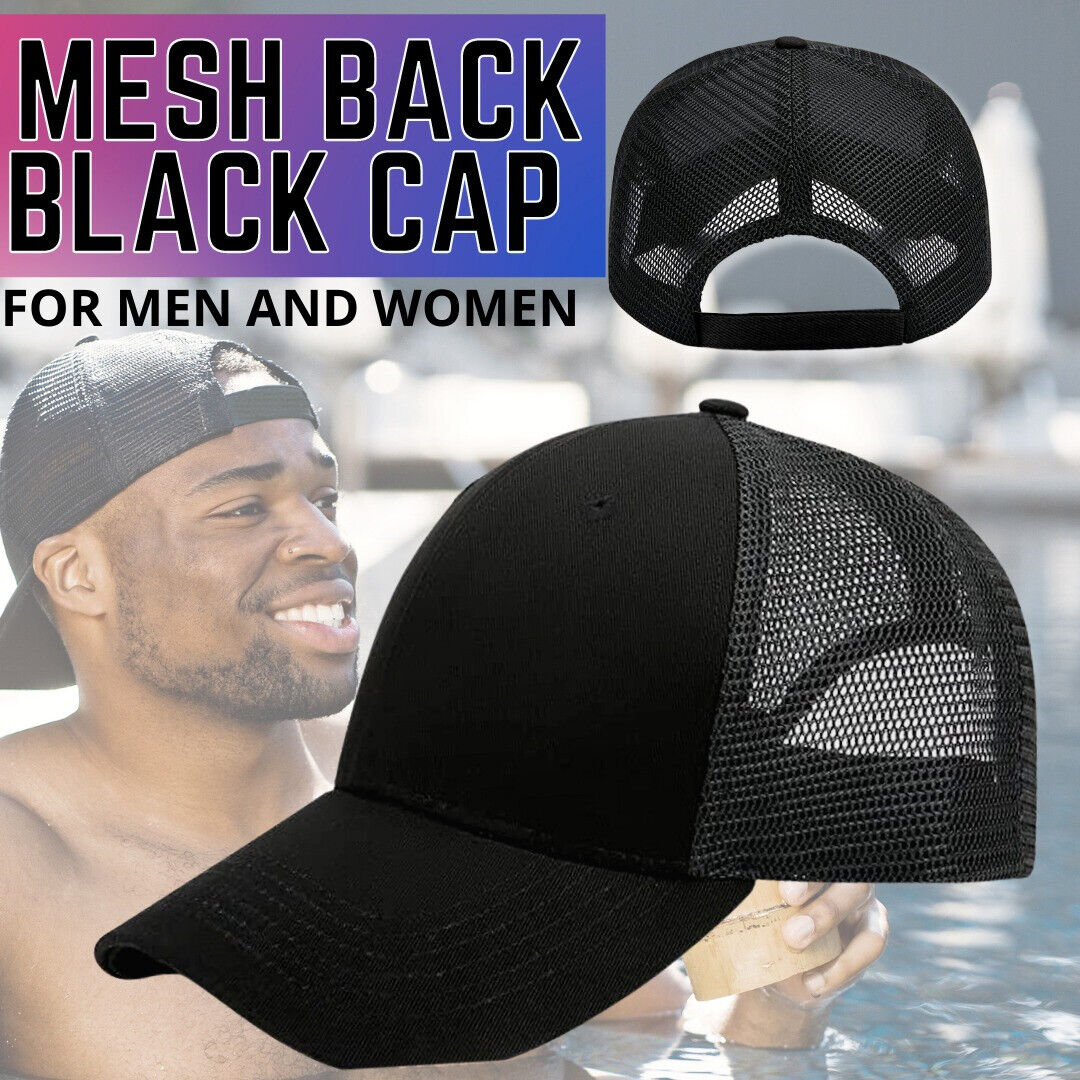 2 Pack TJ Baseball Cap Ball Dad Hat Adjustable Plain Solid Washed Mesh Men Women